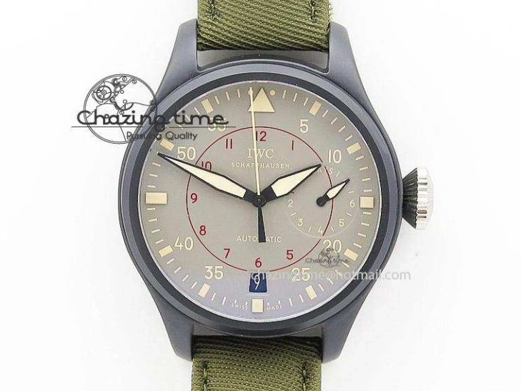 MIROTIME 0108 Big Pilot IW500909 RG ZF 1:1 Best Edition Le Petit Prince On Brown Leather Strap A Breathable 7293